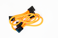 Thumbnail for Fishbone Offroad Paracord Zipper Pulls 5 Pcs Neon Orange