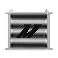 Thumbnail for Mishimoto Universal 34 Row Oil Cooler - Silver
