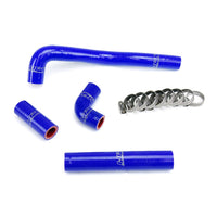 Thumbnail for HPS Blue Reinforced Silicone Radiator Hose Kit for Kawasaki 88-04 KX500