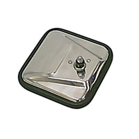Thumbnail for Rugged Ridge 55-86 Jeep CJ Stainless Steel Right CJ-Style Mirror Head