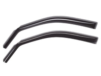 Thumbnail for WeatherTech 88-91 Ford Bronco Full Size Front Side Window Deflectors - Dark Smoke