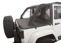 Thumbnail for Rampage 2007-2018 Jeep Wrangler(JK) Unlimited 4-Door Trailview Tonneau Top - Black Diamond