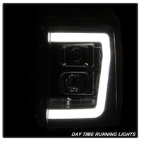 Thumbnail for Spyder Ford F-250/F-350/F450 Super Duty 11-16 V2 Projector Headlights - Black (PRO-YD-FS11V2-LB-BK)