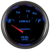 Thumbnail for AutoMeter Gauge Fuel Level 2-5/8in. 73 Ohm(e) to 10 Ohm(f) Elec Cobalt