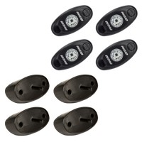 Thumbnail for Rigid Industries Rock Light Kit- Amber (4 lights)