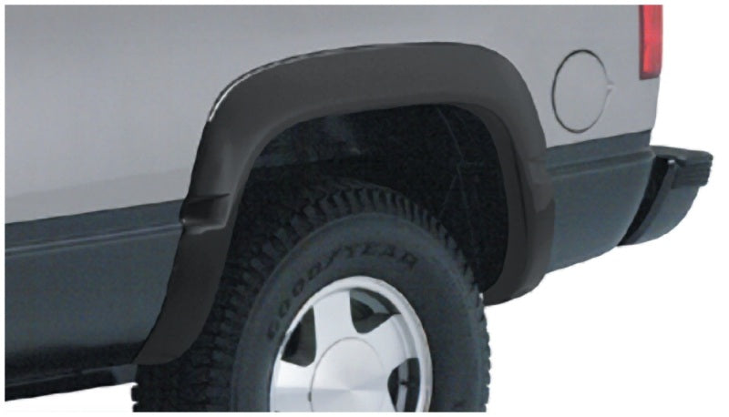 Bushwacker 88-99 Chevy C1500 Extend-A-Fender Style Flares 2pc Covers OEM Flare Holes - Black