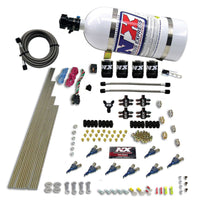 Thumbnail for Nitrous Express 8 Cyl Alcohol Nitrous Kit (250-550HP) w/10lb Bottle
