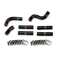 Thumbnail for HPS Black Reinforced Silicone Complete Pesky Heater Hose Kit 1FZ-FE for Lexus 96-97 LX450 FJ80 4.5L I6 without rear heater