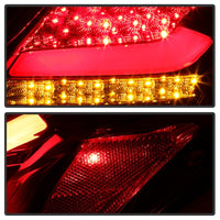 Thumbnail for Spyder 12-14 Ford Focus 5DR LED Tail Lights - Red Clear (ALT-YD-FF12-LED-RC)