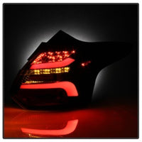 Thumbnail for Spyder 12-14 Ford Focus 5DR LED Tail Lights - Black (ALT-YD-FF12-LED-BK)