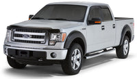 Thumbnail for Stampede 2009-2014 Ford F-150 Crew Cab Pickup Snap-Inz Sidewind Deflector 4pc - Smoke