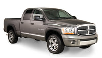 Thumbnail for Bushwacker 19-22 Ram 1500 (Excl. Rebel/TRX) 76.3 & 67.4in Bed OE Style Flares 2pc Front - Black