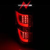 Thumbnail for ANZO 2009-2013 Ford F-150 LED Taillights Black