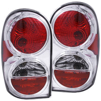 Thumbnail for ANZO 2002-2007 Jeep Liberty Taillights Chrome