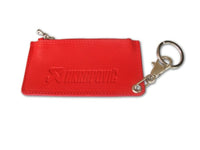 Thumbnail for Akrapovic Leather Zip Keychain - red