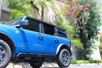 Thumbnail for Go Rhino 21-24 Ford Bronco 4WD 4dr (Excl. Bronco Sport) Frame Mount Sliders - Tex. Blk