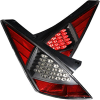 Thumbnail for ANZO 2003-2005 Nissan 350Z LED Taillights Black