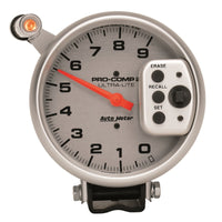 Thumbnail for Autometer Ultra-Lite 5 inch 9000 RPM Single Range w/ Shift-Lite and Memory Tachometer