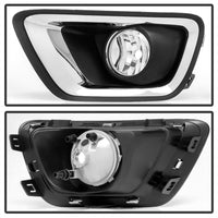 Thumbnail for Spyder Chevy Colorado 2015-2017 OEM Fog Lights w/switch - Clear FL-CCOL15-C