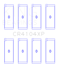 Thumbnail for King Audi/VW 83-03 1.6L/1.8L/2.0L (Size +0.25) Performance Rod Bearing Set