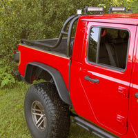 Thumbnail for Rugged Ridge 21+ Jeep Gladiator (JT) Steel Tube Rear Fender Flare Kit - Black