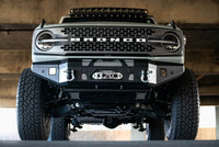 Thumbnail for DV8 Offroad 2021+ Ford Bronco Front Bumper Winch Capable w/ Optional Bull Bar/Aux Light Opening