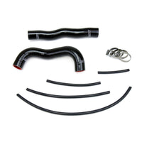 Thumbnail for HPS Reinforced Black Silicone Radiator Hose Kit Coolant for Hyundai 13-14 Genesis Coupe 2.0T Turbo 4Cyl