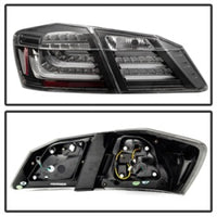 Thumbnail for Spyder Honda Accord 2013-2015 4DR LED Tail Lights - Black ALT-YD-HA13LED-LED-BK