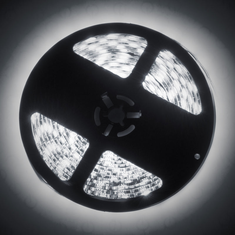Oracle Exterior Black Flex LED Spool - White