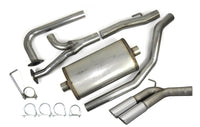 Thumbnail for JBA 04-20 Nissan Titan 5.6L 409SS Pass Side Dual Exit Cat-Back Exhaust