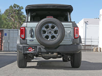 Thumbnail for aFe Vulcan 3in 304 SS Cat-Back Exhaust 2021 Ford Bronco L4-2.3L (t)/V6-2.7L (tt) w/ Black Tips