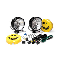 Thumbnail for KC HiLiTES Daylighter 6in. Halogen Light 100w Spread Beam (Pair Pack System) - Black SS