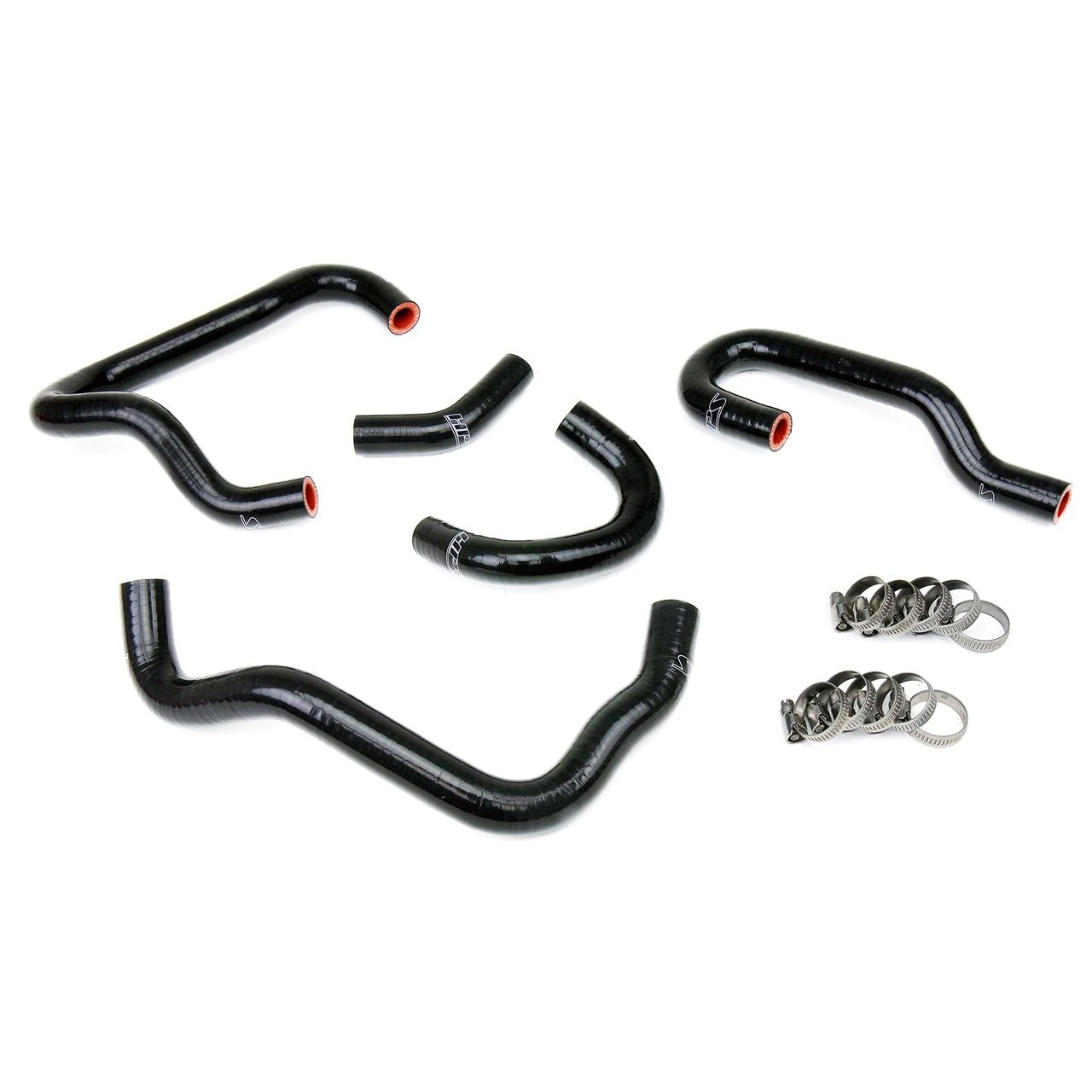 HPS Black Reinforced Silicone Heater Hose Kit for Honda 06-09 S2000