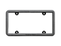 Thumbnail for WeatherTech BumpFrame Black Satin Textured Finish License Plate Frame