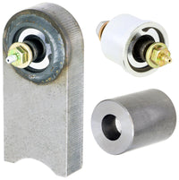 Thumbnail for RockJock TJ/LJ/XJ/MJ Johnny Joint Kit Front End Housing 30 or 44 w/ 7/16in Thru Bolts