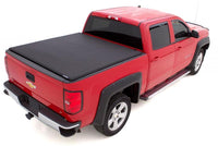 Thumbnail for Lund 16-23 Toyota Tacoma (5ft. Bed) Genesis Elite Tri-Fold Tonneau Cover - Black