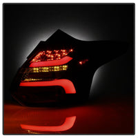 Thumbnail for Spyder 12-14 Ford Focus 5DR LED Tail Lights - Black Smoke (ALT-YD-FF12-LED-BSM)