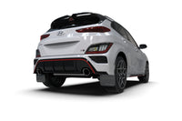 Thumbnail for Rally Armor 22-23 Hyundai Kona N Black UR Mud Flap w/White Logo