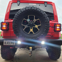 Thumbnail for Oracle Rear Bumper LED Reverse Lights for Jeep Wrangler JL - 6000K SEE WARRANTY