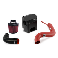 Thumbnail for Mishimoto 14-15 Ford Fiesta ST 1.6L Performance Air Intake Kit - Wrinkle Red