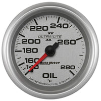 Thumbnail for AutoMeter Gauge Oil Temp 2-5/8in. 140-280 Deg. F Mechanical Ultra-Lite II