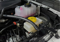 Thumbnail for J&L 18-24 Jeep Wrangler JL 3.6L Driver Side Oil Separator 3.0 - Black Anodized