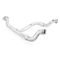 Thumbnail for Stainless Works 15-18 F-150 3.5L Downpipe 3in High-Flow Cats Y-Pipe Factory Connection