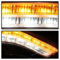 Thumbnail for Spyder Mercedes W221 S Class 07-09 Headlights - HID Model Only - Black PRO-YD-MBW22107-HID-DRL-BK