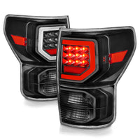 Thumbnail for Anzo 07-11 Toyota Tundra Full LED Tailights Black Housing Clear Lens G2 (w/C Light Bars)