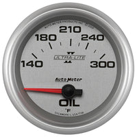Thumbnail for Autometer Ultra-Lite II 2 5/8in 140-300 Degree F Short Sweep Electronic Oil Temperature Gauge