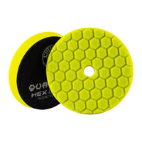 Thumbnail for Chemical Guys Hex-Logic Quantum Heavy Cutting Pad - Yellow - 5.5in