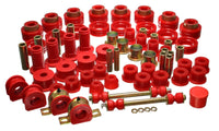 Thumbnail for Energy Suspension 94-01 Dodge Ram 1500 2WD / 94-02 Ram 2500/3500 2WD Red Hyper-flex Master Bushing S