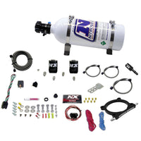 Thumbnail for Nitrous Express 11-15 Ford Mustang GT 5.0L High Output Nitrous Plate Kit (50-250HP) w/5lb Bottle