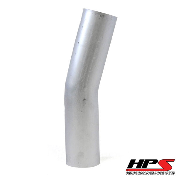 HPS 2.25" OD 15 Degree Bend 6061 Aluminum Elbow Pipe 16 Gauge w/ 3" CLR